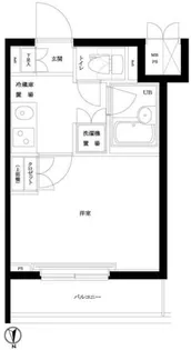 東京都杉並区和田1【マンション】の間取り