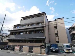 フラッティ堀川高辻【4階】の外観