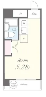 セジュール田町【10階】の間取り