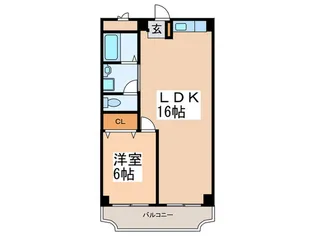 光栄マンション【3階】の間取り