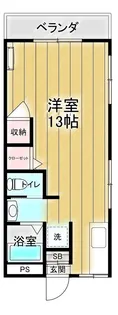 コーポシーマ【2階】の間取り