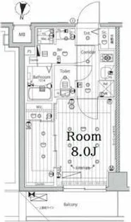 メイクス池上ルーチェ【3階】の間取り