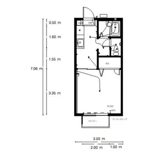 サンヴィレッジ3【2階】の間取り