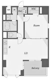 東京都江東区住吉1【マンション】の間取り