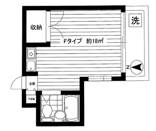 東京都台東区池之端2【マンション】の間取り