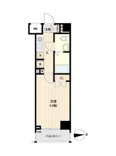 東京都練馬区東大泉2【マンション】の間取り