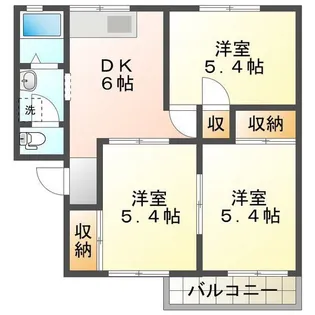 シティライフ原永【2階】の間取り