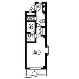 コスモなかね【2階】の間取り