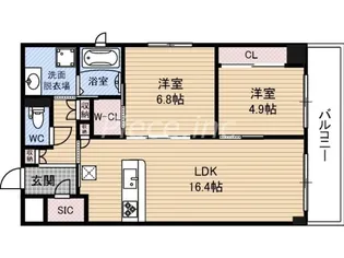 GRATIA COURT【1階】の間取り