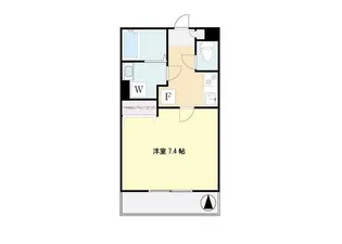 エルミタージュ【2階】の間取り