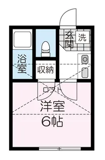 アップルハウス若葉町【2階】の間取り