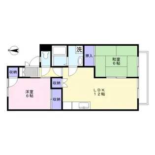 サンシャインM【2階】の間取り