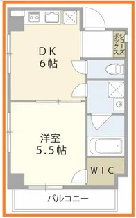 GLANZ【9階】の間取り