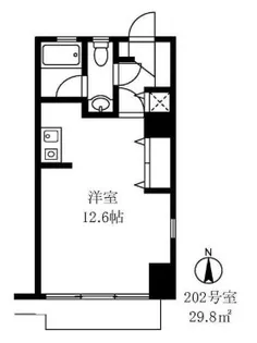 Afan南青山【1階】の間取り