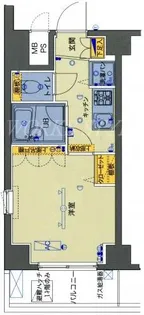 ベルグレードM【7階】の間取り