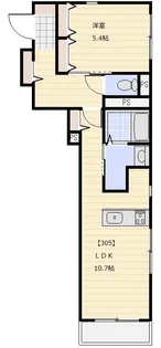 Vieuno Warabi(ビューノ ワラビ)【3階】の間取り