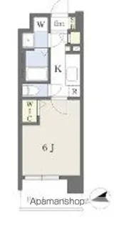 プラシオ箱崎駅前【3階】の間取り