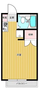 ハイムOZ【1階】の間取り