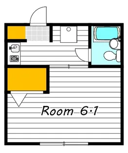 パークハイムふくい【2階】の間取り