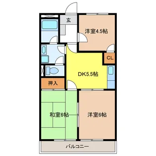 Linpia21【2階】の間取り