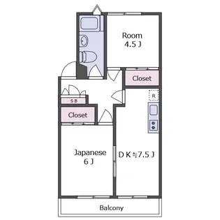 一杉マンション【3階】の間取り