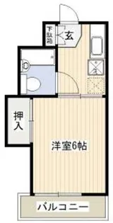 サンシャインプラザ【1階】の間取り