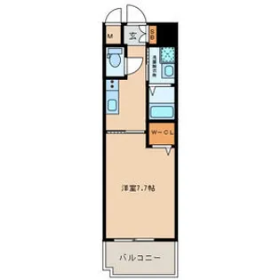 メゾン・ド・プレシューズ【6階】の間取り