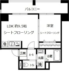 プランドール【3階】の間取り