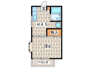 グランデュール南太田【2階】の間取り