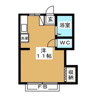 五十嵐ビル【3階】の間取り
