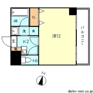 ソレム桜楓【1階】の間取り