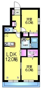 ひだまり荘【1階】の間取り