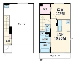 シャルールHの間取り