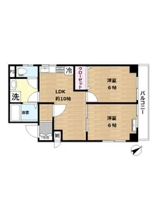 ラビエ川崎弐番館【1階】の間取り