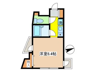 アンジェ調布【3階】の間取り