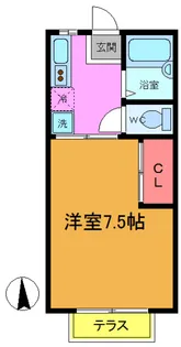 メゾンソフィ【2階】の間取り