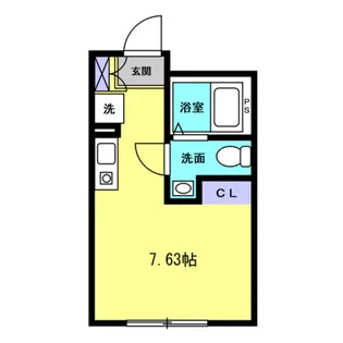アクシスコート小岩【2階】の間取り