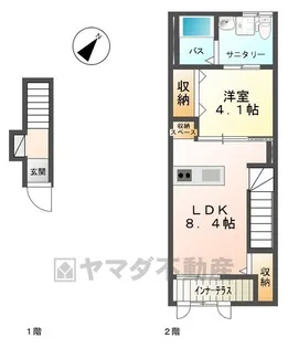 グローリオ3【1階】の間取り