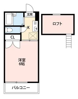 アミー一番館【2階】の間取り