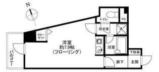 グランドベル【3階】の間取り