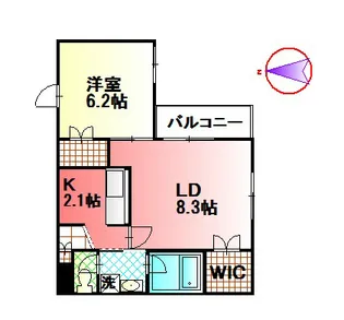 シェローナ2【2階】の間取り