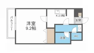 スカイヒルズN15【12階】の間取り
