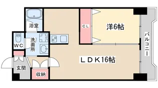 おおきに大阪天満サニーアパートメント【8階】の間取り