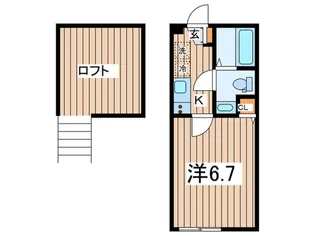 オムニバスハウス東町【2階】の間取り