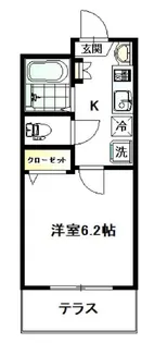 シャトレ天沼【1階】の間取り