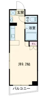 K s TOWER【9階】の間取り