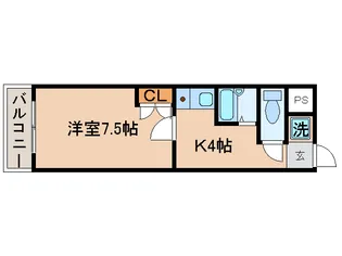 リッチモンドシーサイド【2階】の間取り