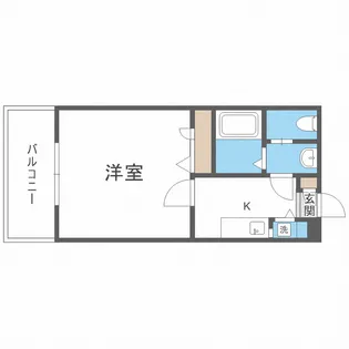 リード桜坂【3階】の間取り