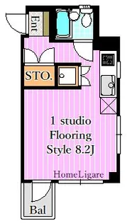 スカーレットマンション【4階】の間取り