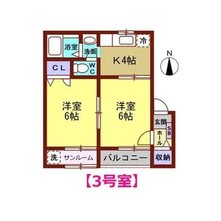 シンフォニー【1階】の間取り